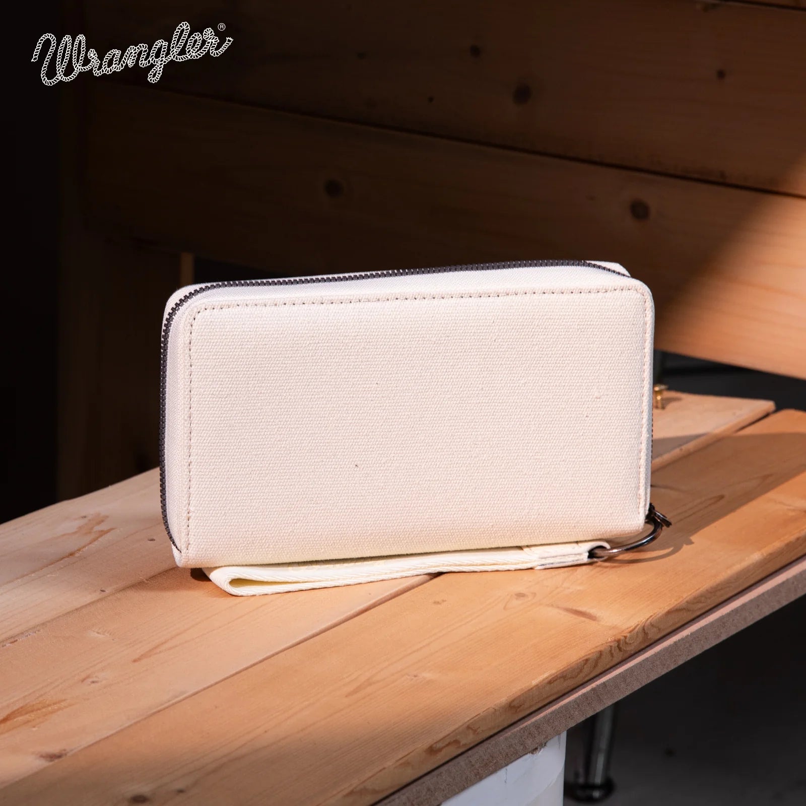 Vintage Wrangler Wallet - Beige