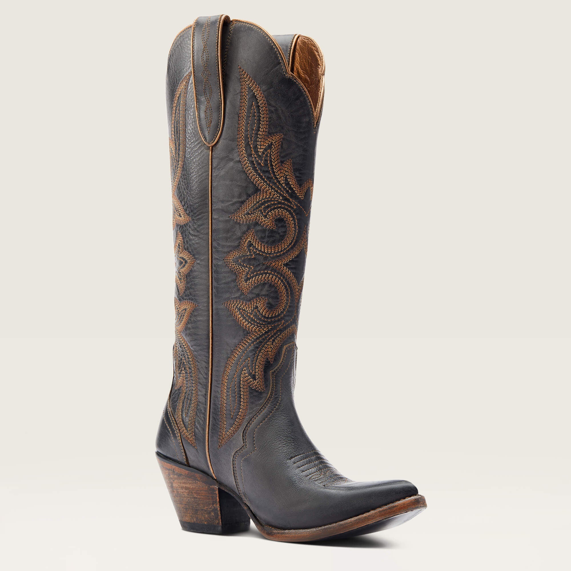 Belinda StretchFit Western Boot - Beduino Black