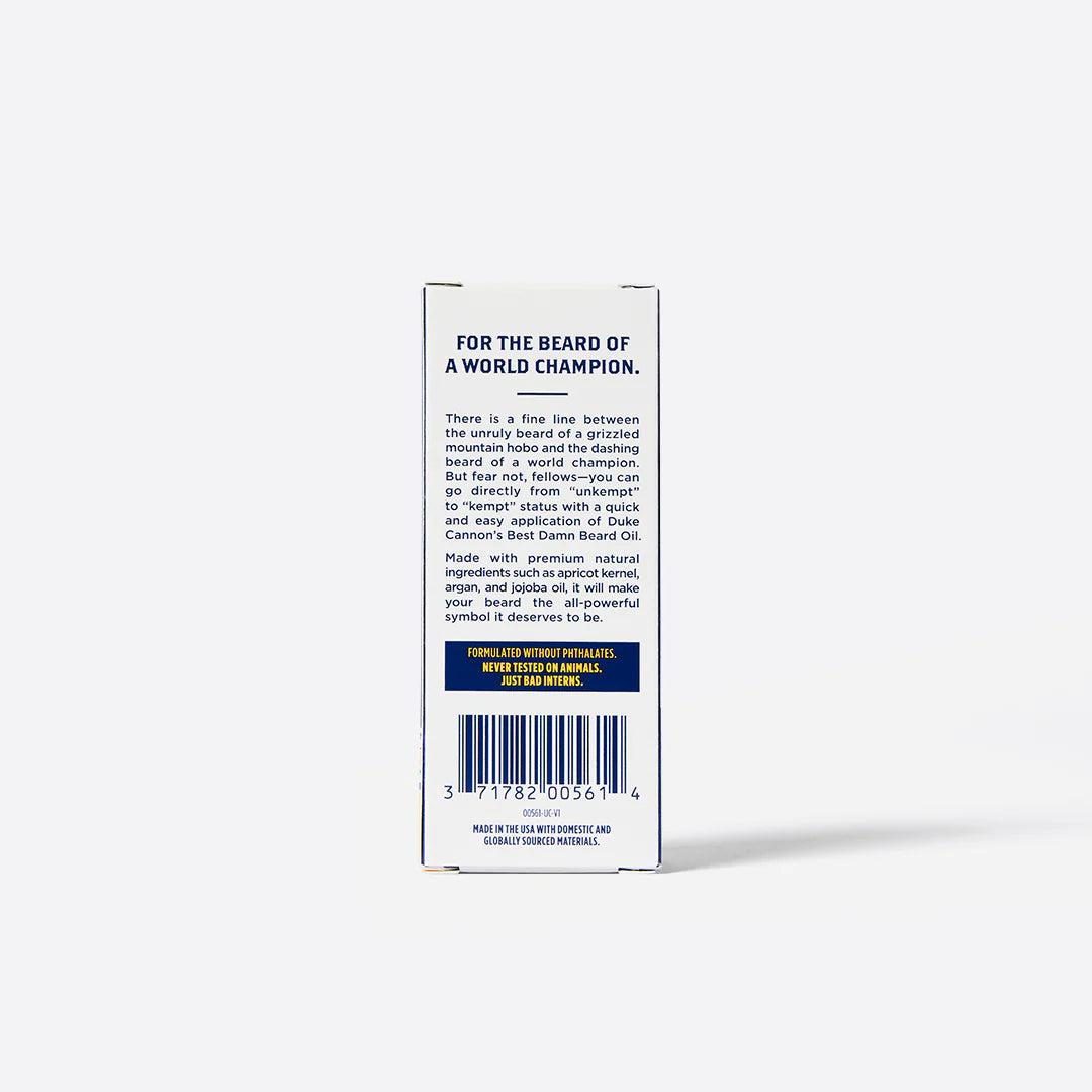 Best Damn Beard Oil