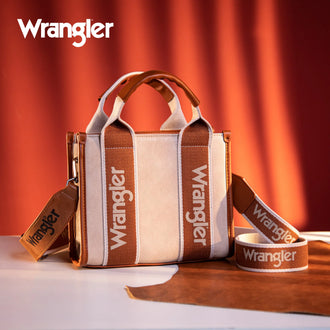 Wrangler Colour Block Crossbody Tote Bag