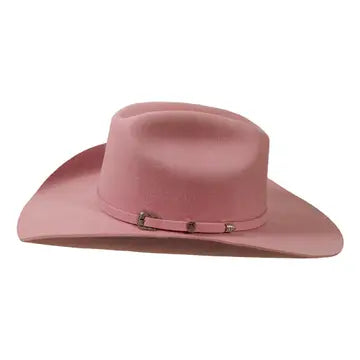 100% Wool Felt Cattleman Cowboy Hat - Cotton Candy
