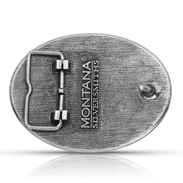 Montana Silversmiths Desert Moon Cactus Attitude Buckle