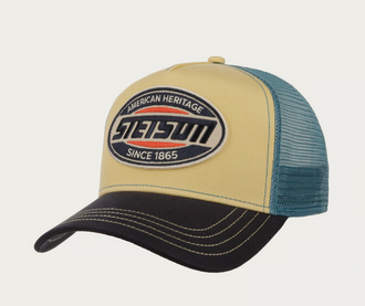 American Heritage Logo Trucker Cap - Stetson