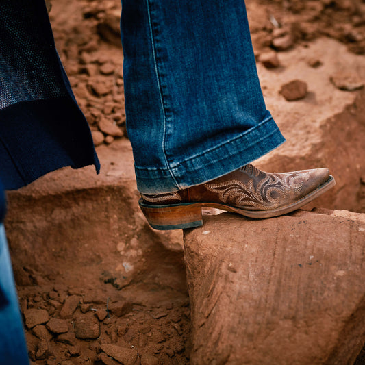 Hazen X Toe Western Boot