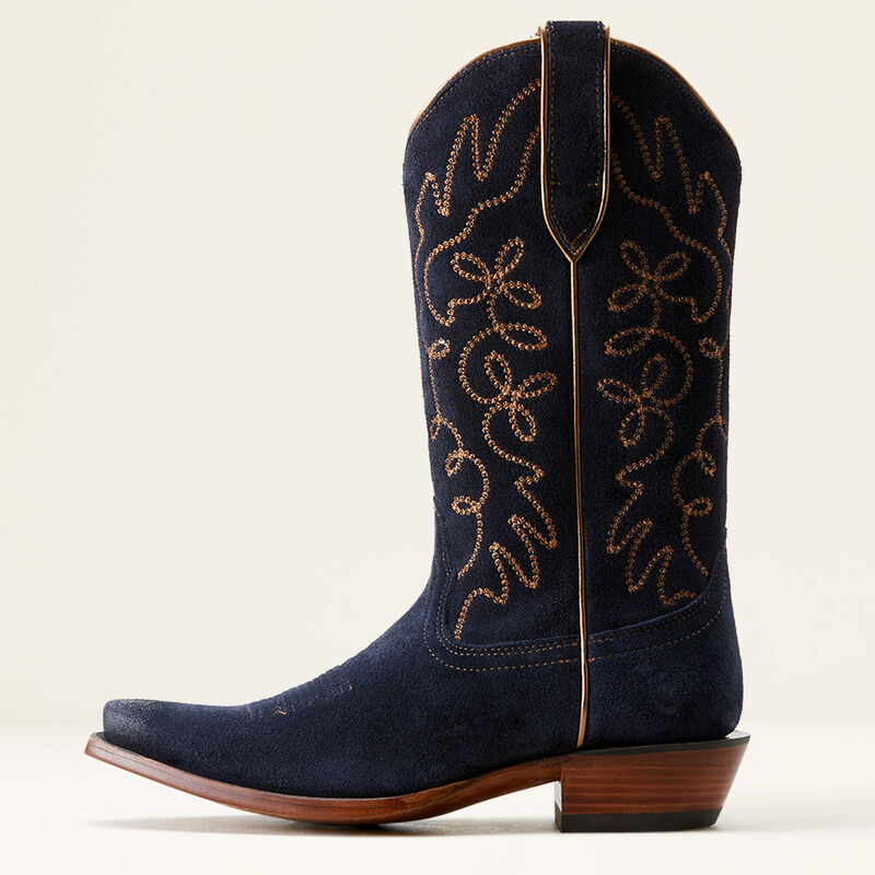 Jukebox Western Boot - Polo Blue Suede