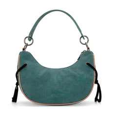 Montana West Concho Crescent Bag - Turqouise