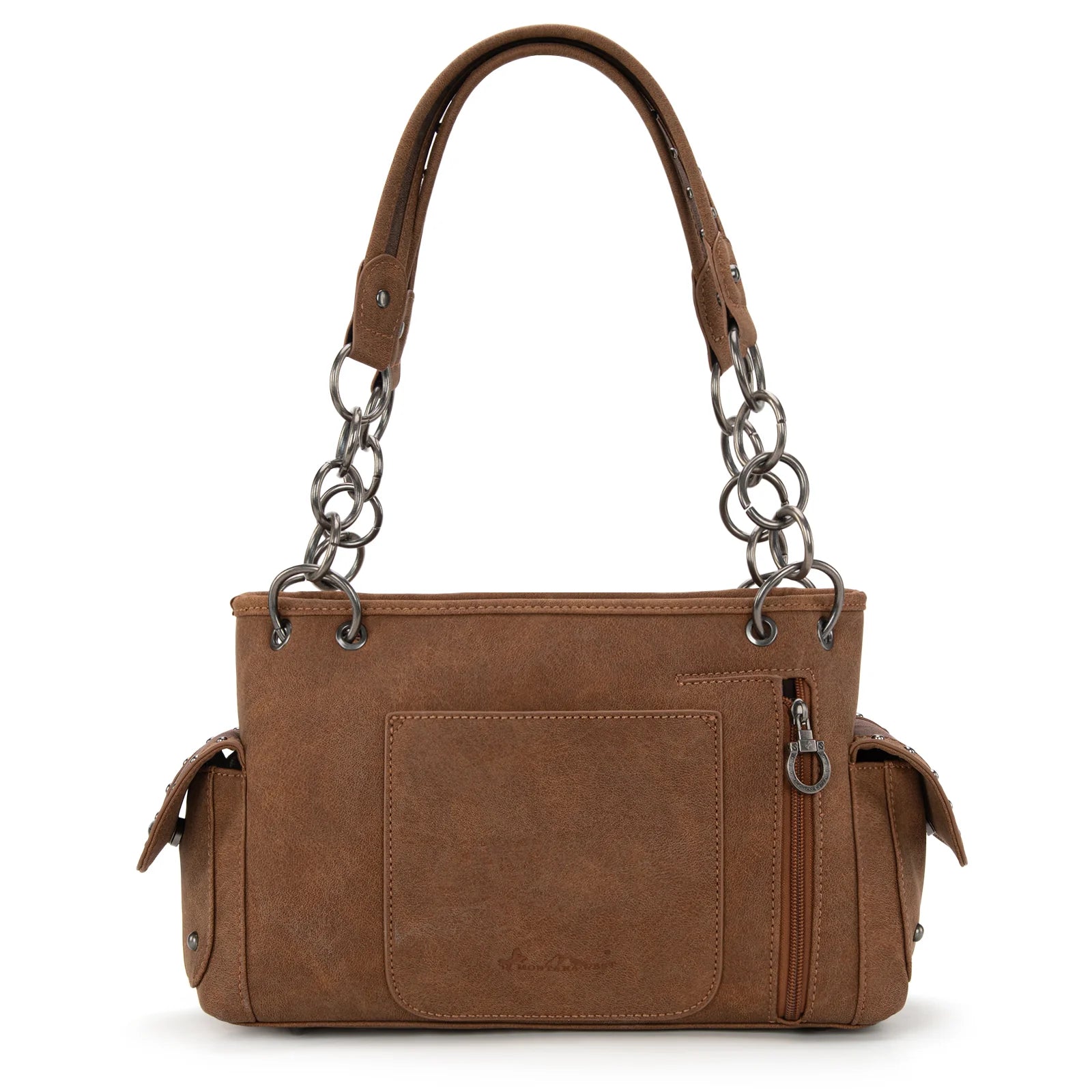 Montana West Cut Out Embroidered Satchel