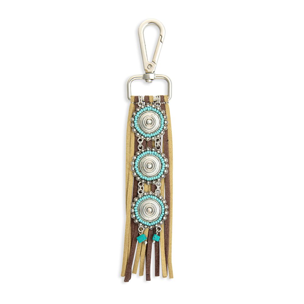 Mini Concho Keychain/Bag Charm