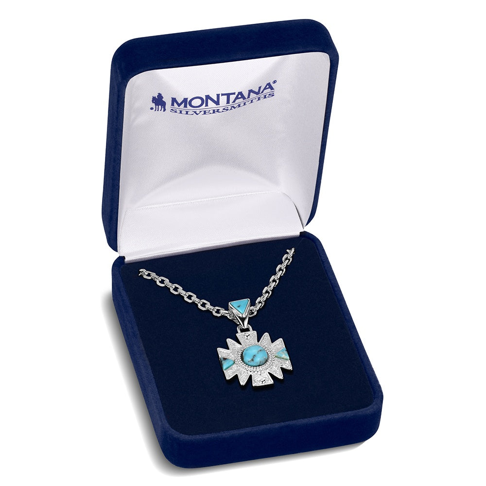 Southwestern Sun Turquoise Necklace