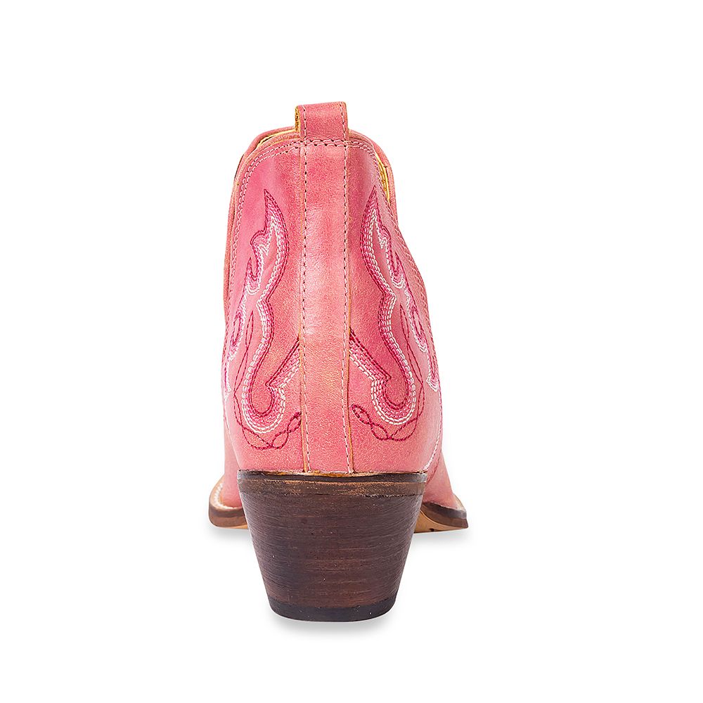 Pink western boots ladies on sale