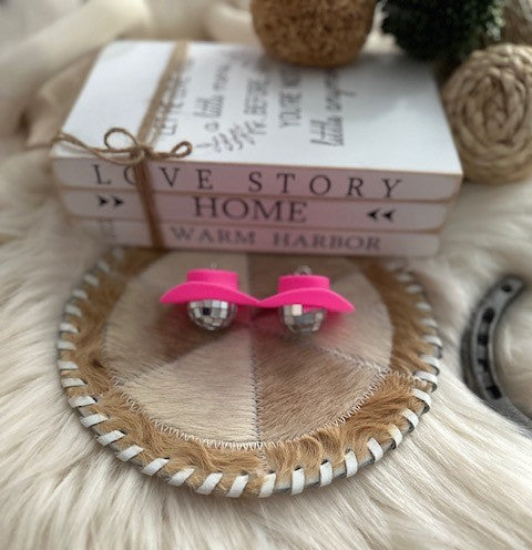 Pink Nashville Nights Earrings