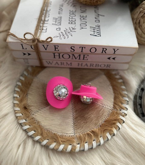 Pink Nashville Nights Earrings