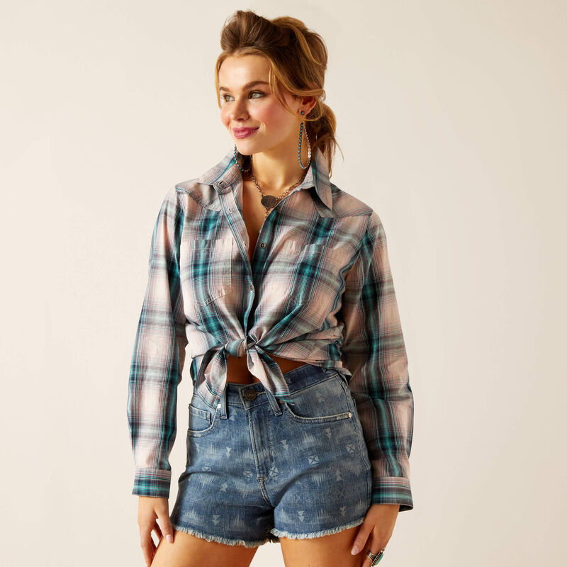 Billie Jean Shirt Tomboy Plaid