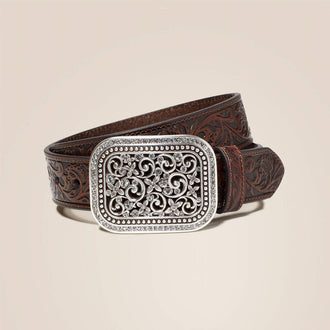 Rhinestone Filigree Belt