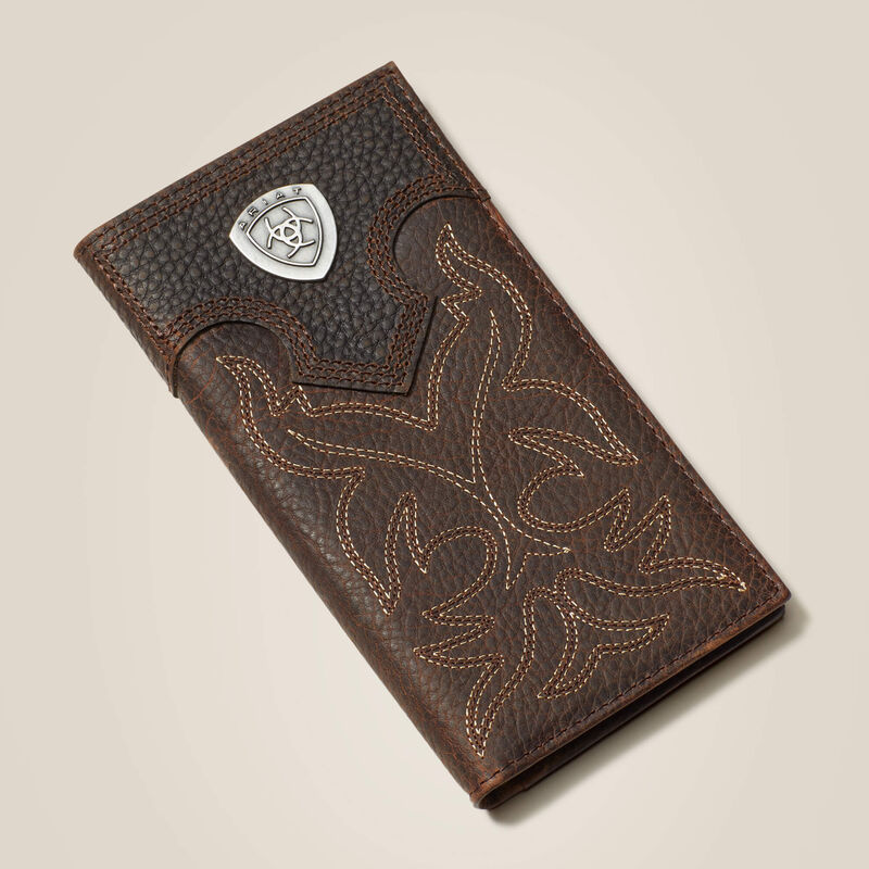 Logo Boot Stitch Rodeo Wallet