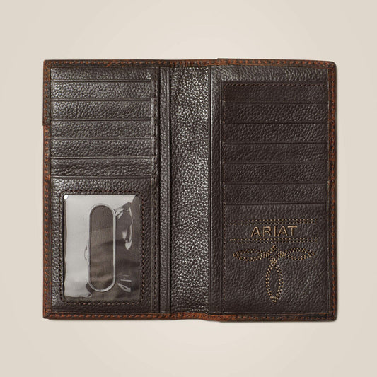 Logo Boot Stitch Rodeo Wallet