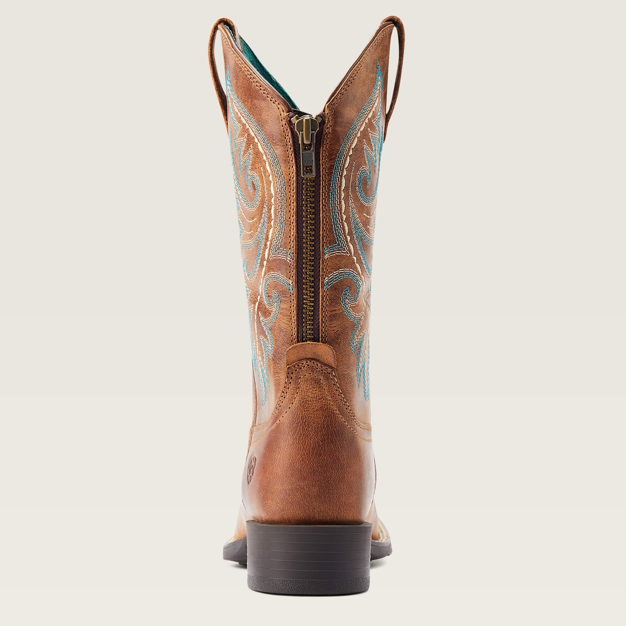 Round Up Back Zip Western Boot