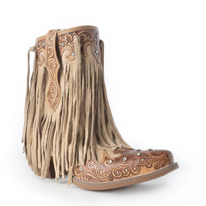 Nashville Nights Fringe Boots