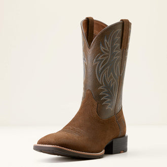 Sport Wide Square Toe Western Boot