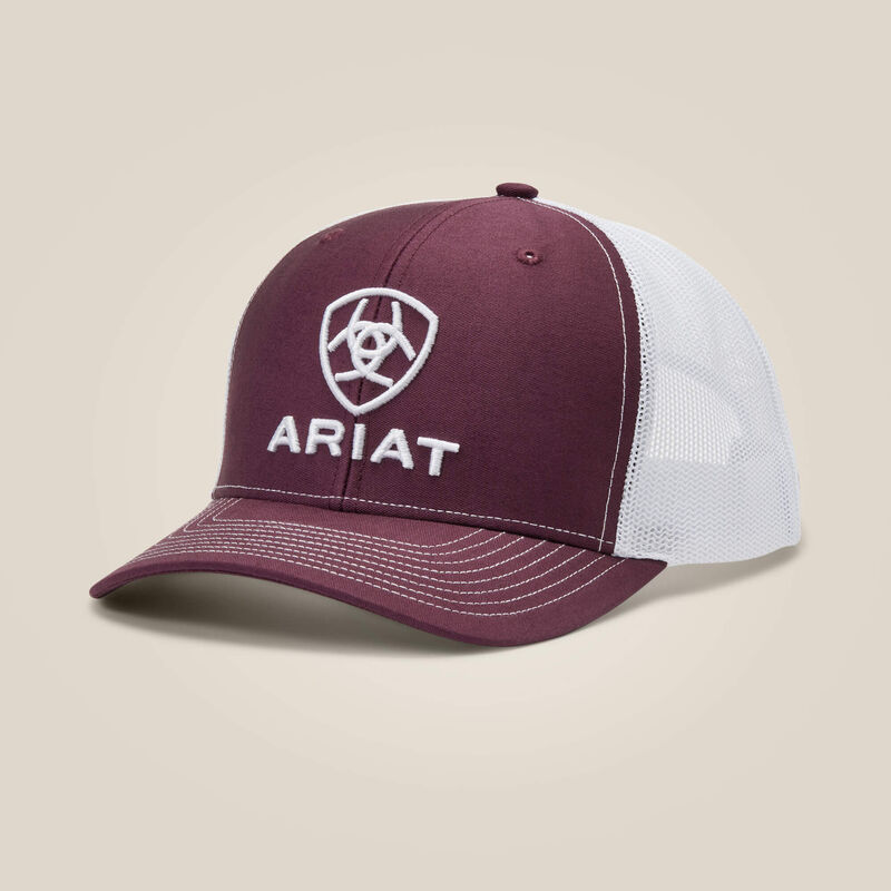 Stacked Logo Trucker Cap