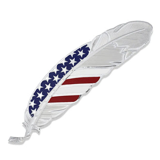 Montana Silversmiths Stars & Stripes Hat Feather