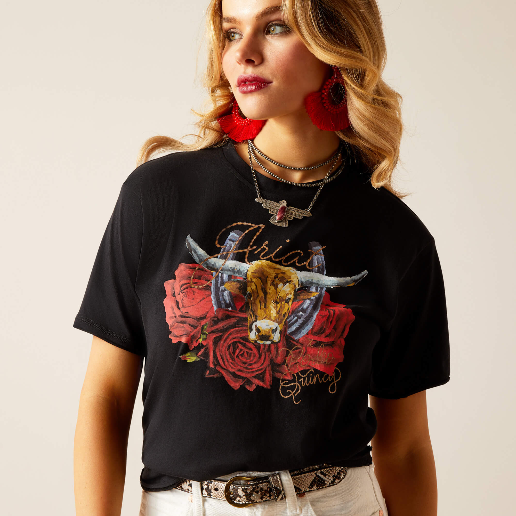 Steer Rodeo Quincy Tee