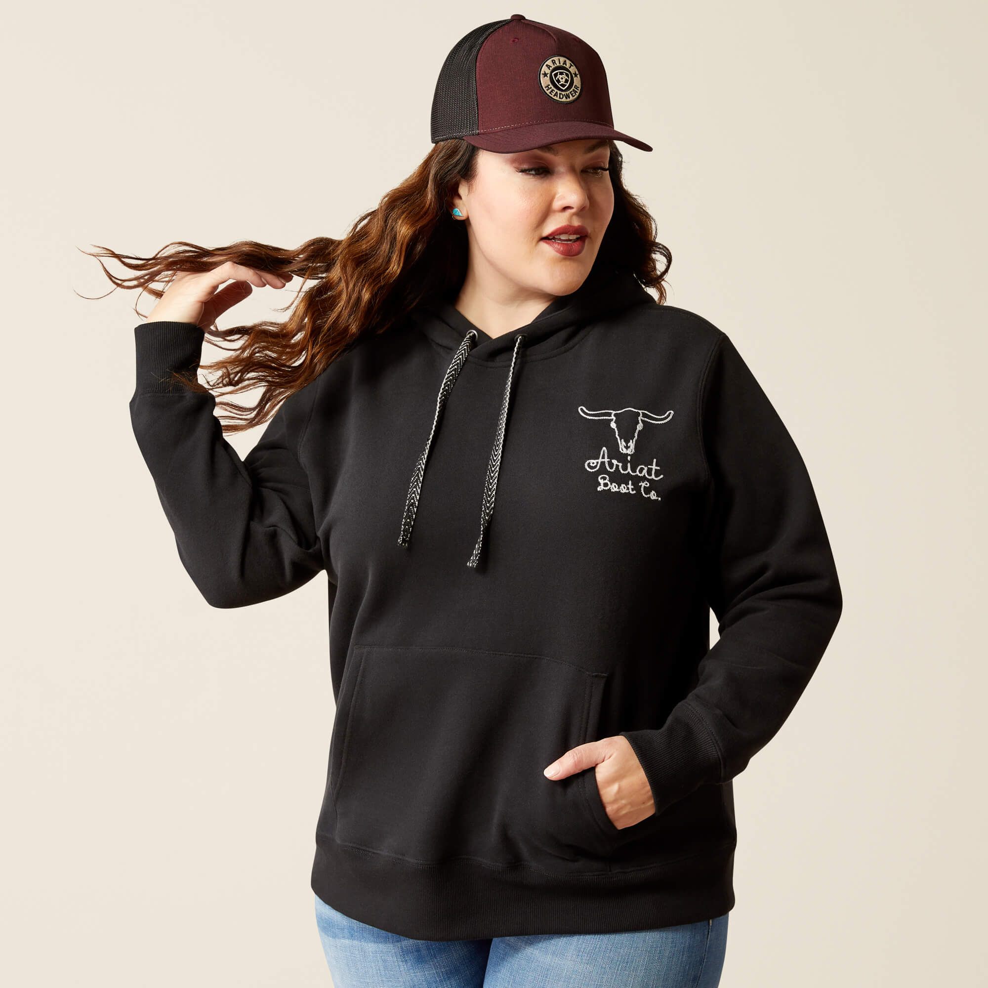 Steer Stitch Hoodie