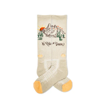 Lucky Chuck We Ride at Dawn Performance Socks