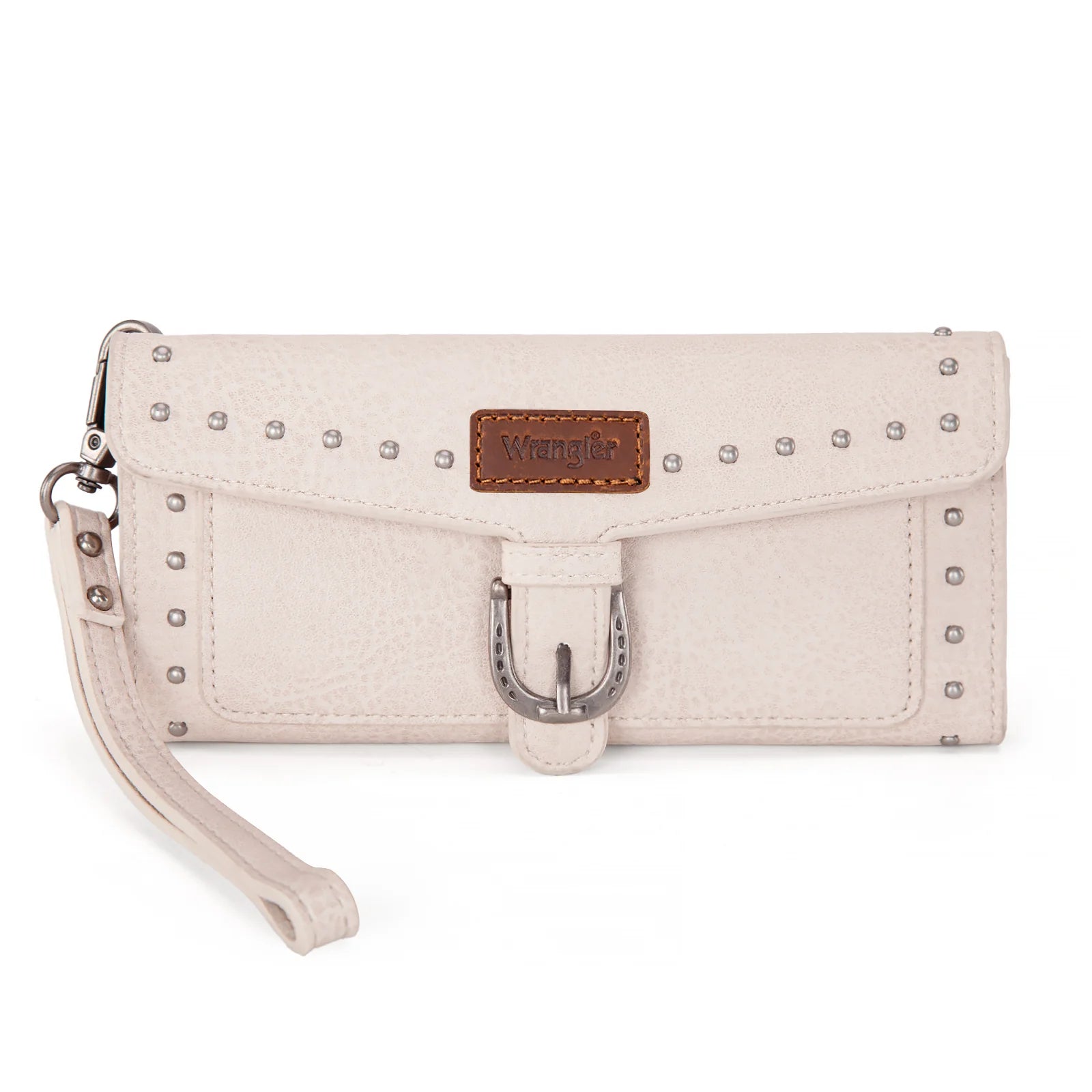 Wrangler Western Tri Fold Wallet/Wristlet - Tan