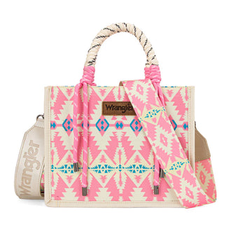 Wrangler Aztec Print Rope Tote