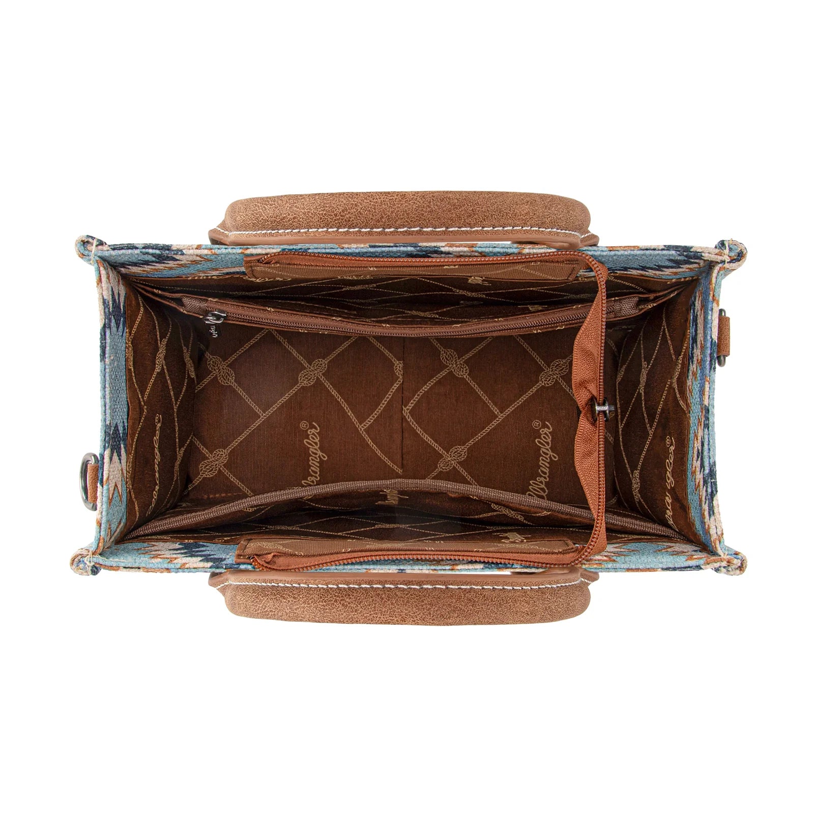 Wrangler Aztec Crossbody Tote - Jean