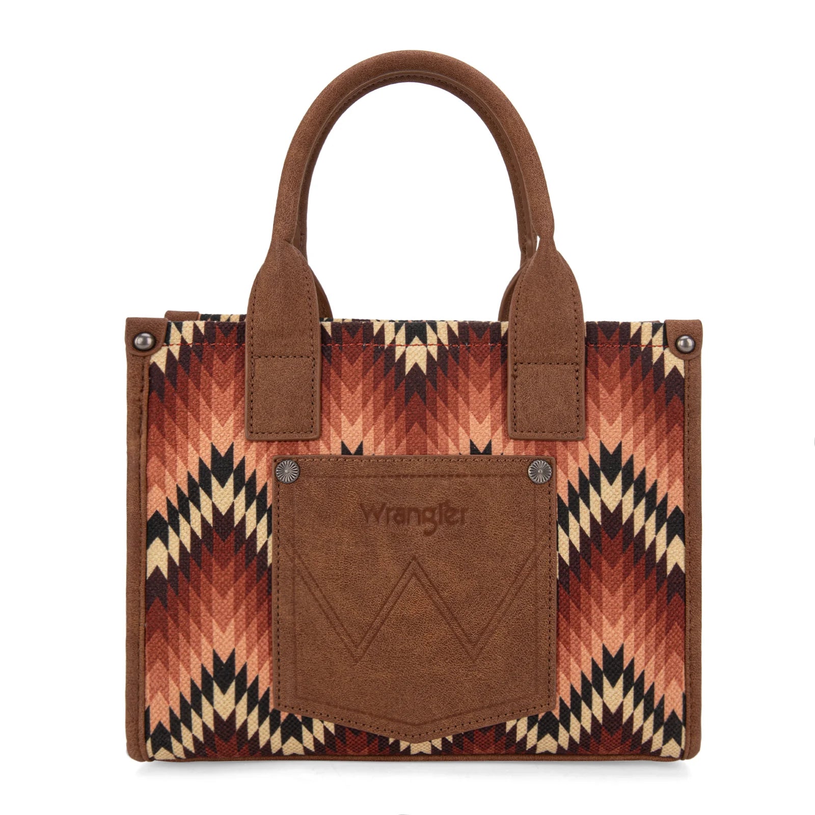 Wrangler Southwestern Pattern Dual Sided Tote