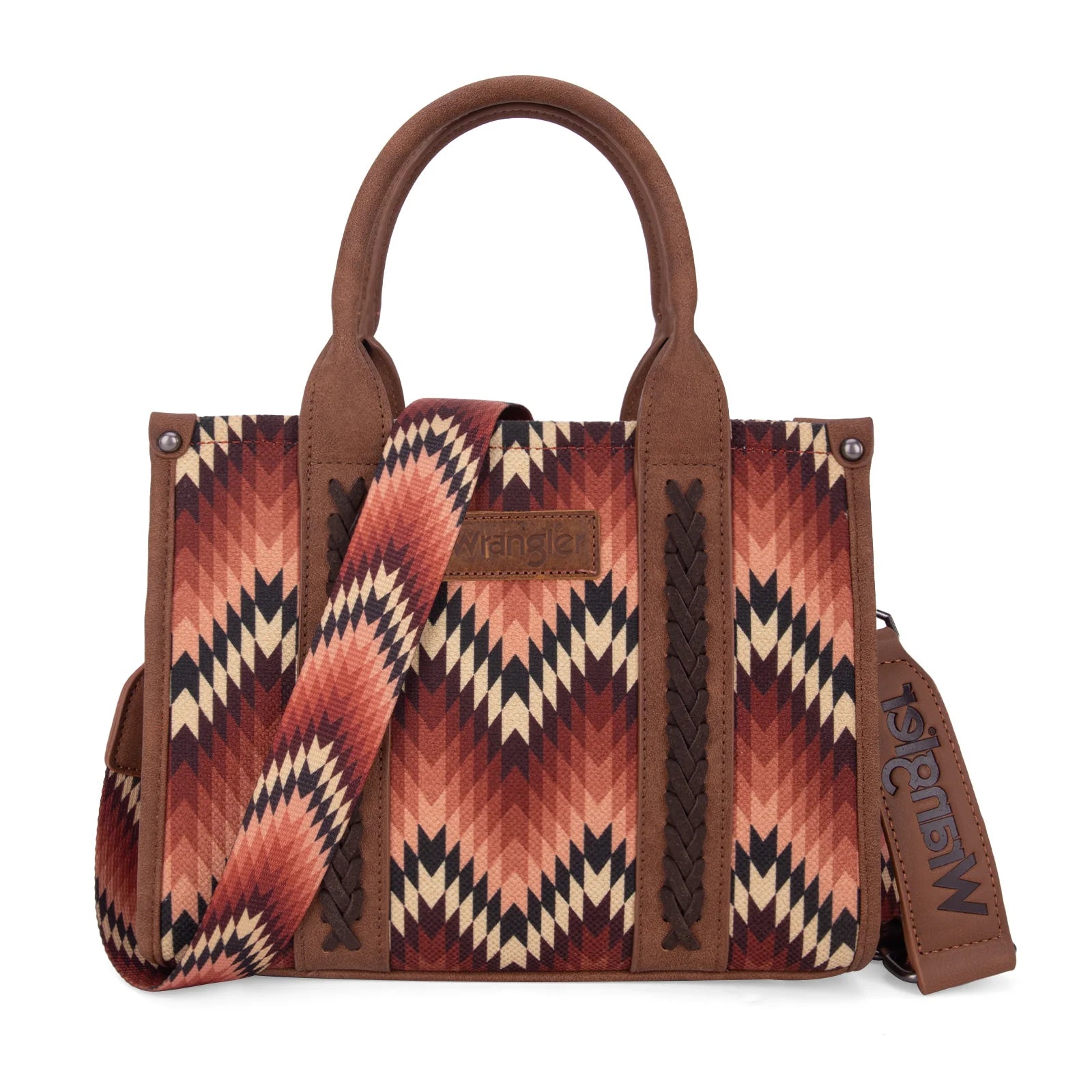 Wrangler Southwestern Pattern Dual Sided Tote