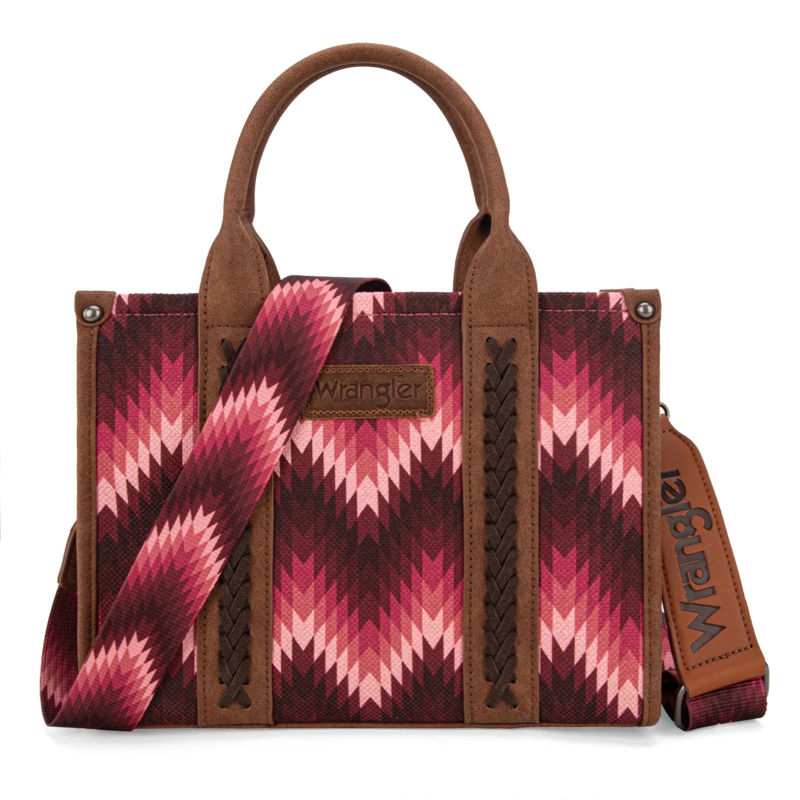 Wrangler Southwestern Pattern Dual Sided Tote