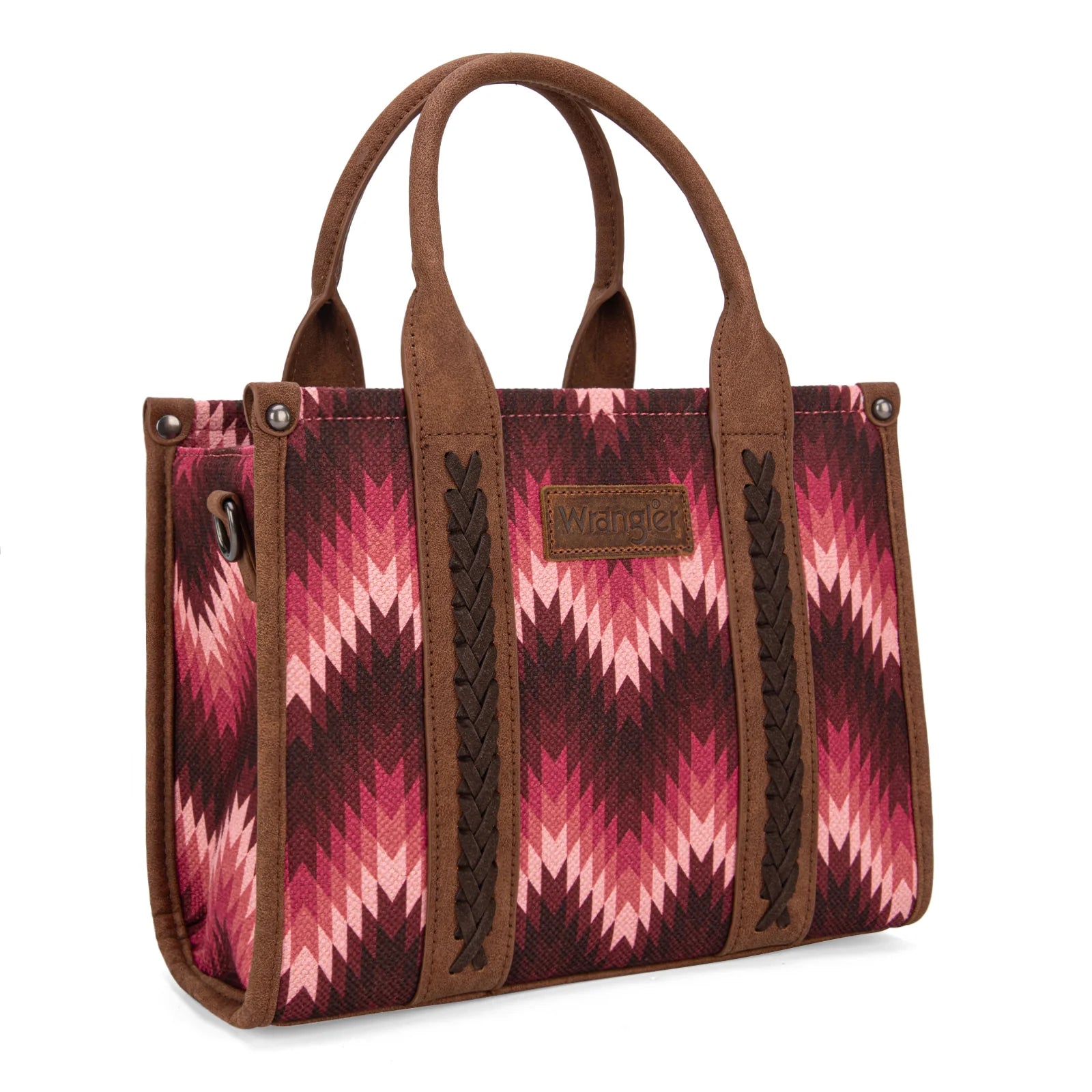 Wrangler Southwestern Pattern Dual Sided Tote