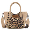 Wrangler Leopard Print Small Tote Bag - Tan