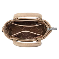 Wrangler Leopard Print Small Tote Bag - Tan