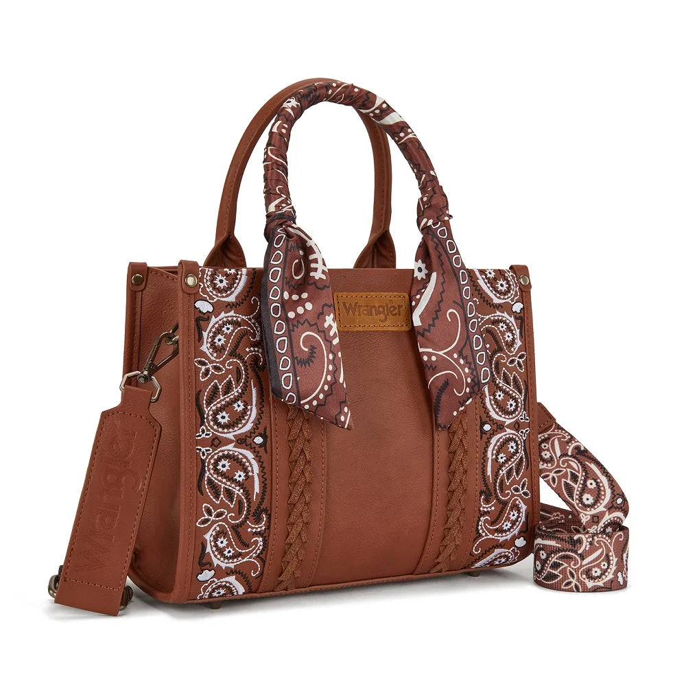Wrangler Paisley Crossbody Bag