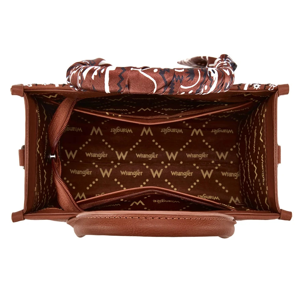 Wrangler Paisley Crossbody Bag