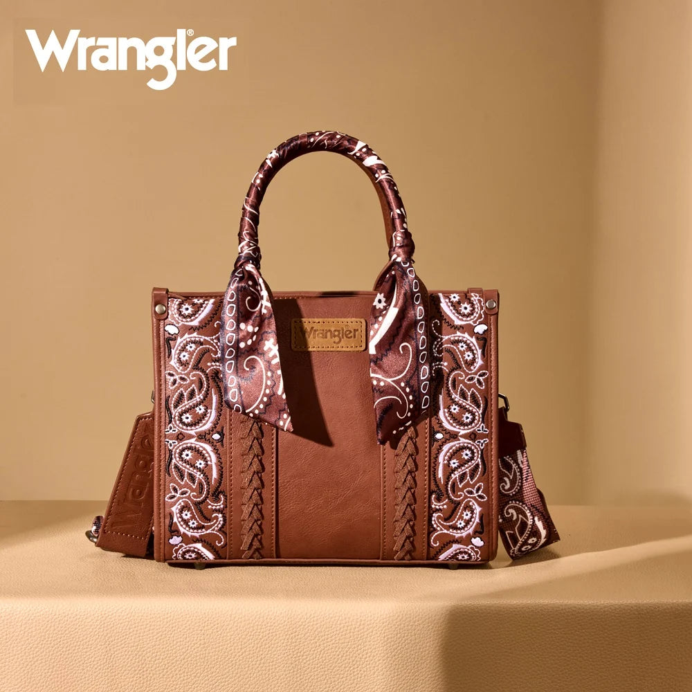 Wrangler Paisley Crossbody Bag