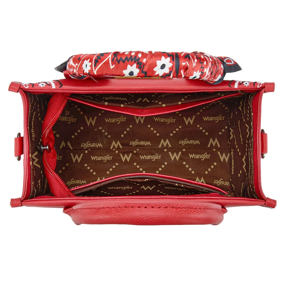 Wrangler Paisley Crossbody Bag