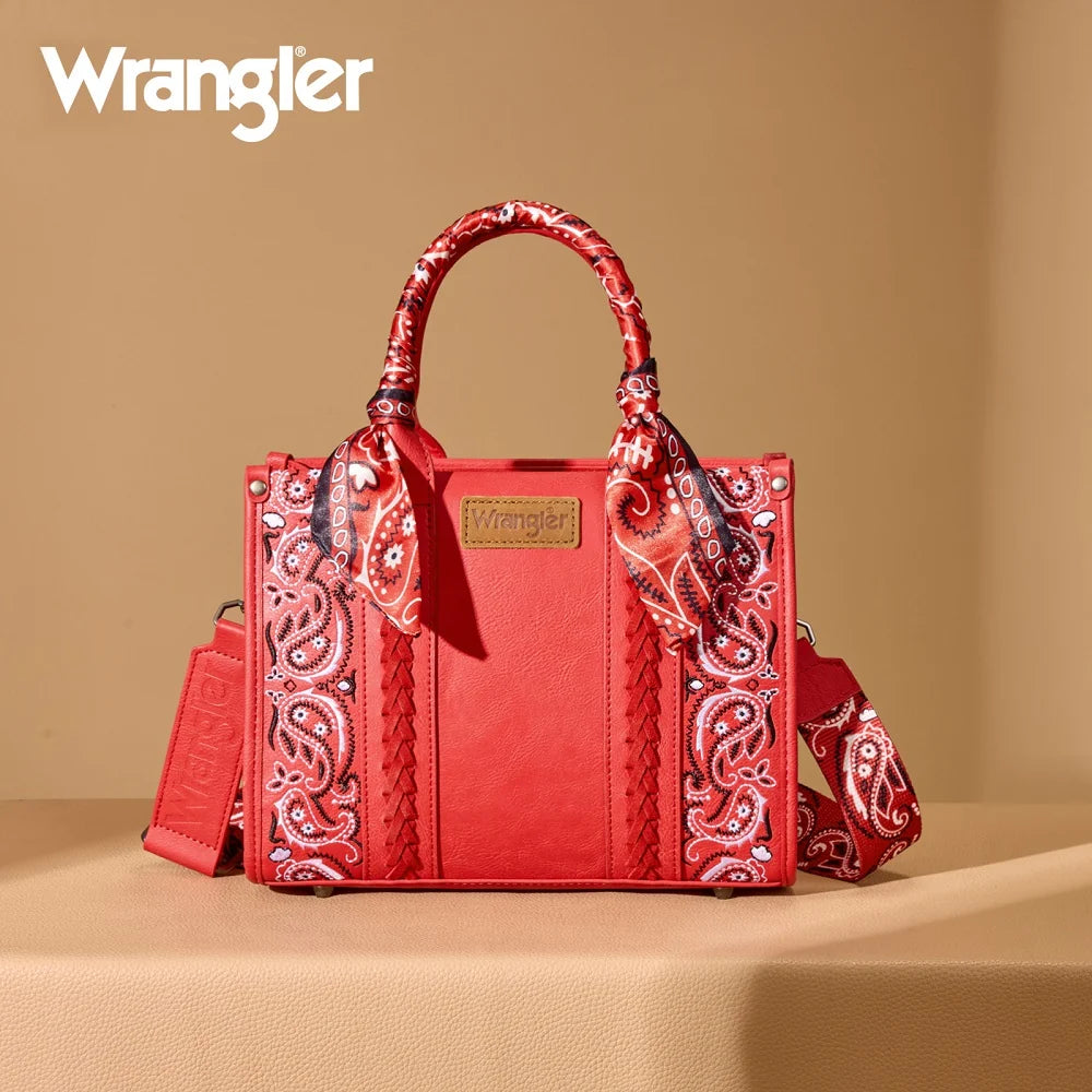 Wrangler Paisley Crossbody Bag