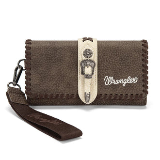 Wrangler Buckle Wristlet Wallet