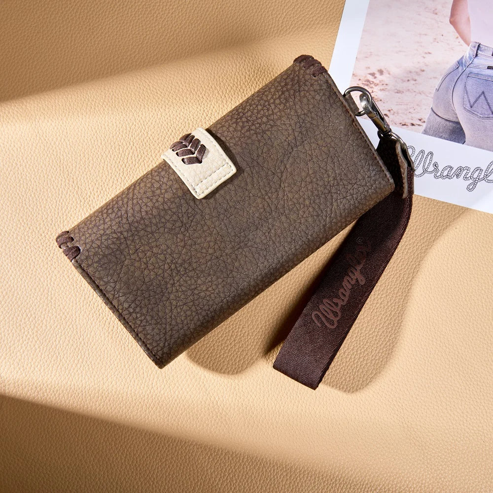 Wrangler Buckle Wristlet Wallet