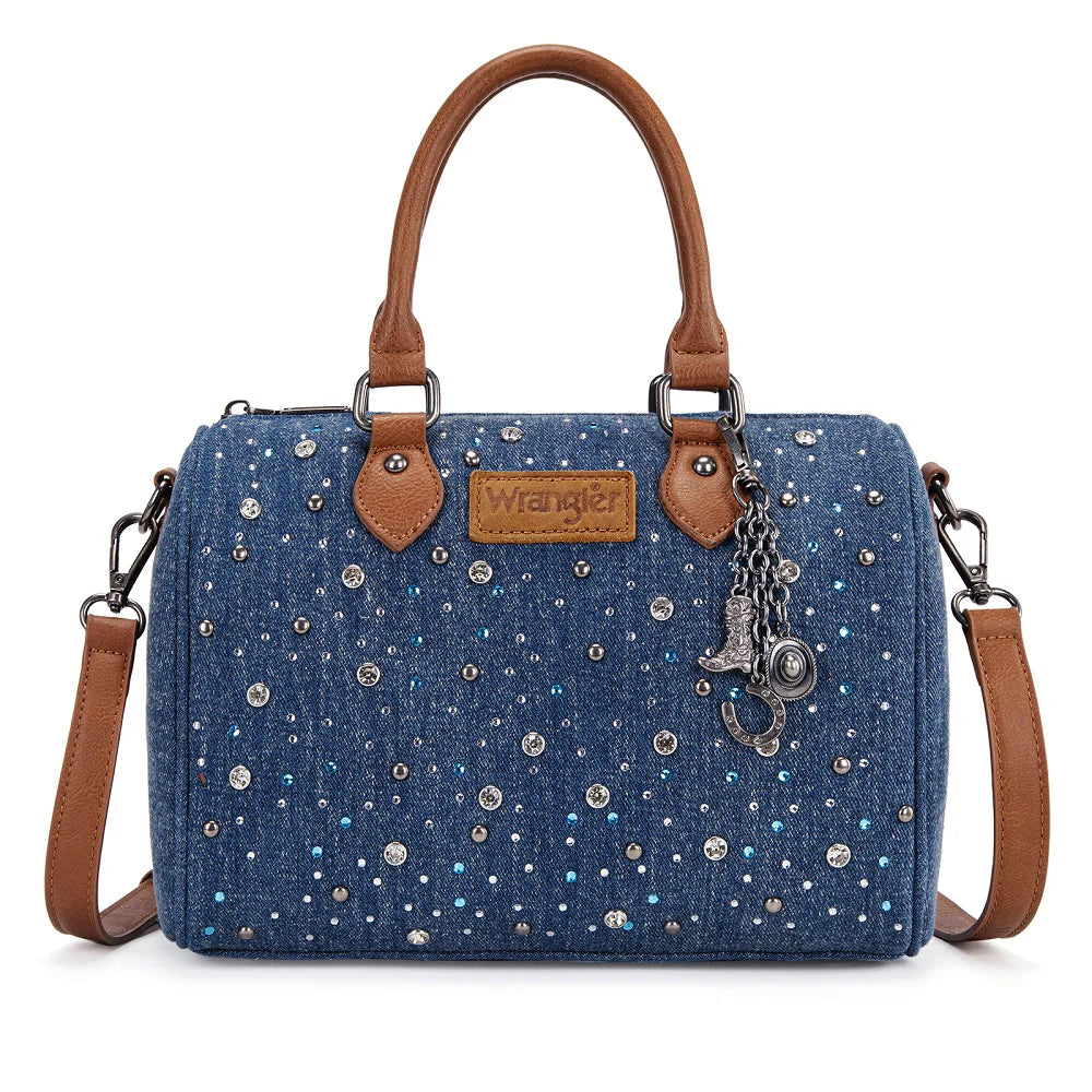 Wrangler Blue Ridge Boston Bag - Dark Jean
