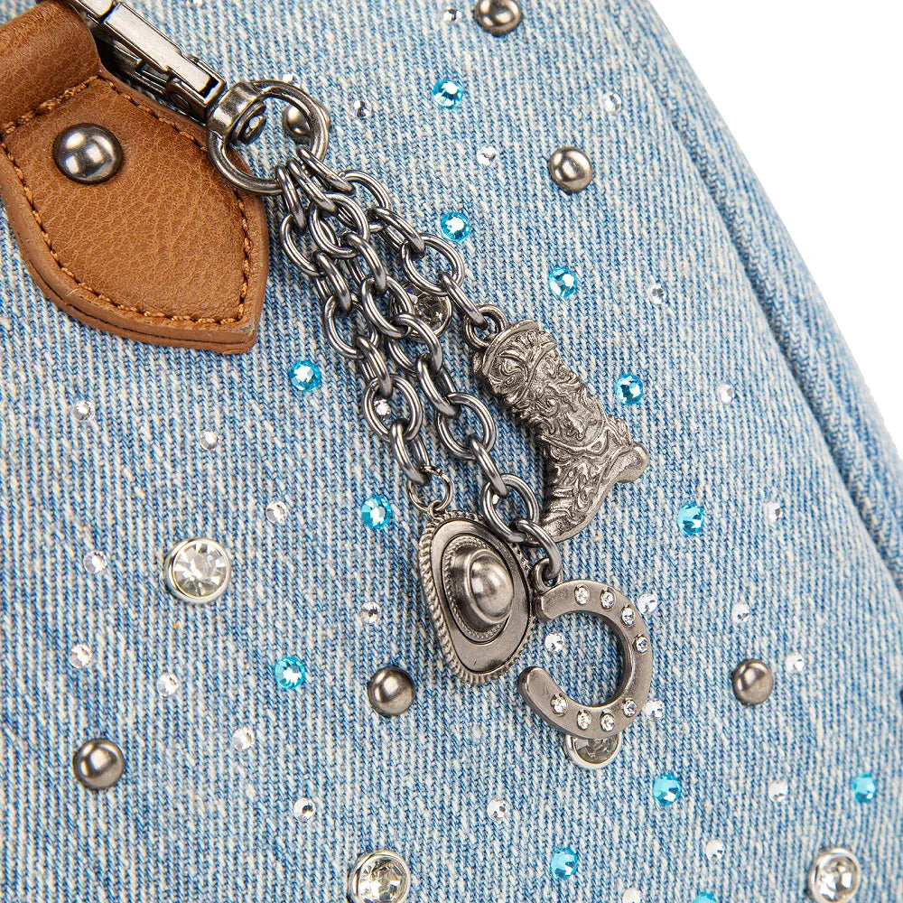 Wrangler Prairie Sky Boston Bag - Jean