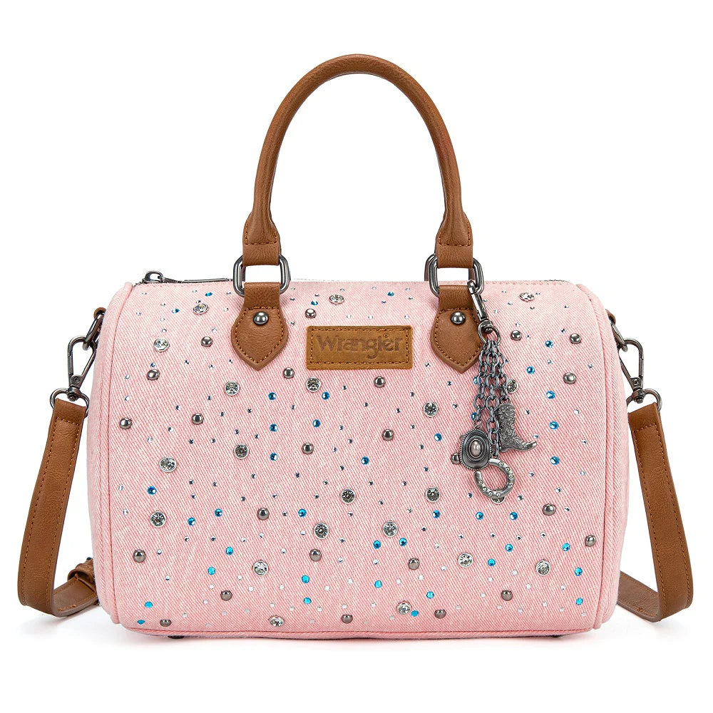 Wrangler Desert Rose Boston Bag - Pink
