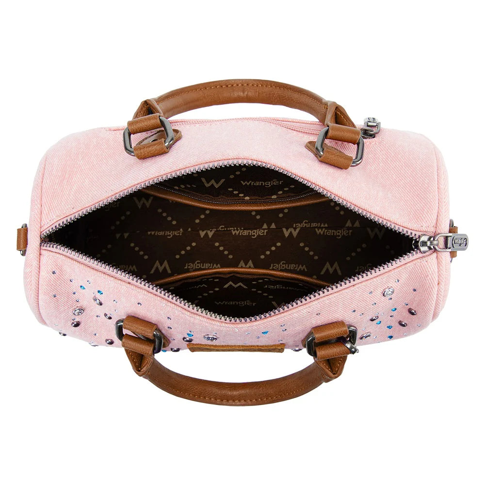 Wrangler Desert Rose Boston Bag - Pink