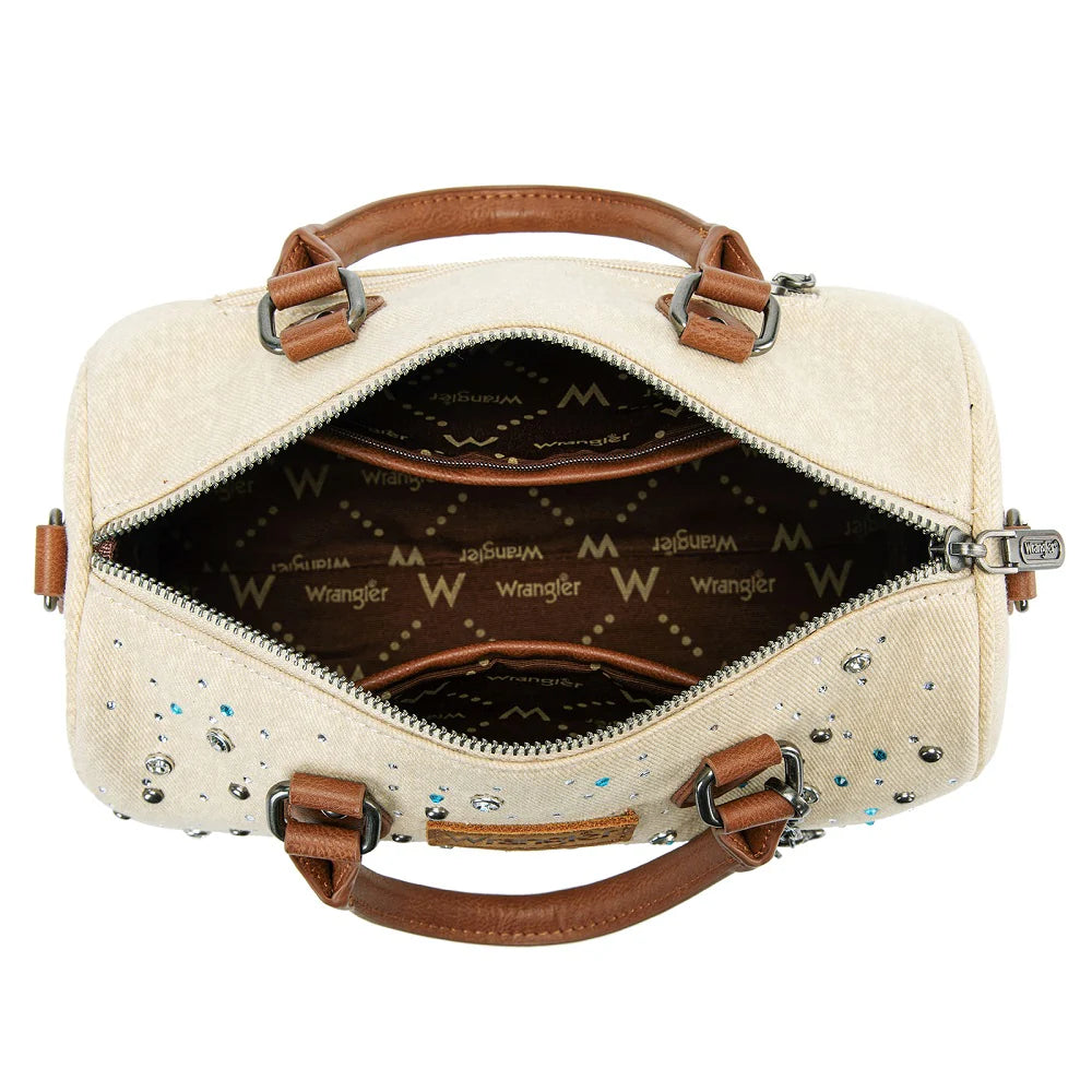 Wrangler Ivory Trail Boston Bag - Tan