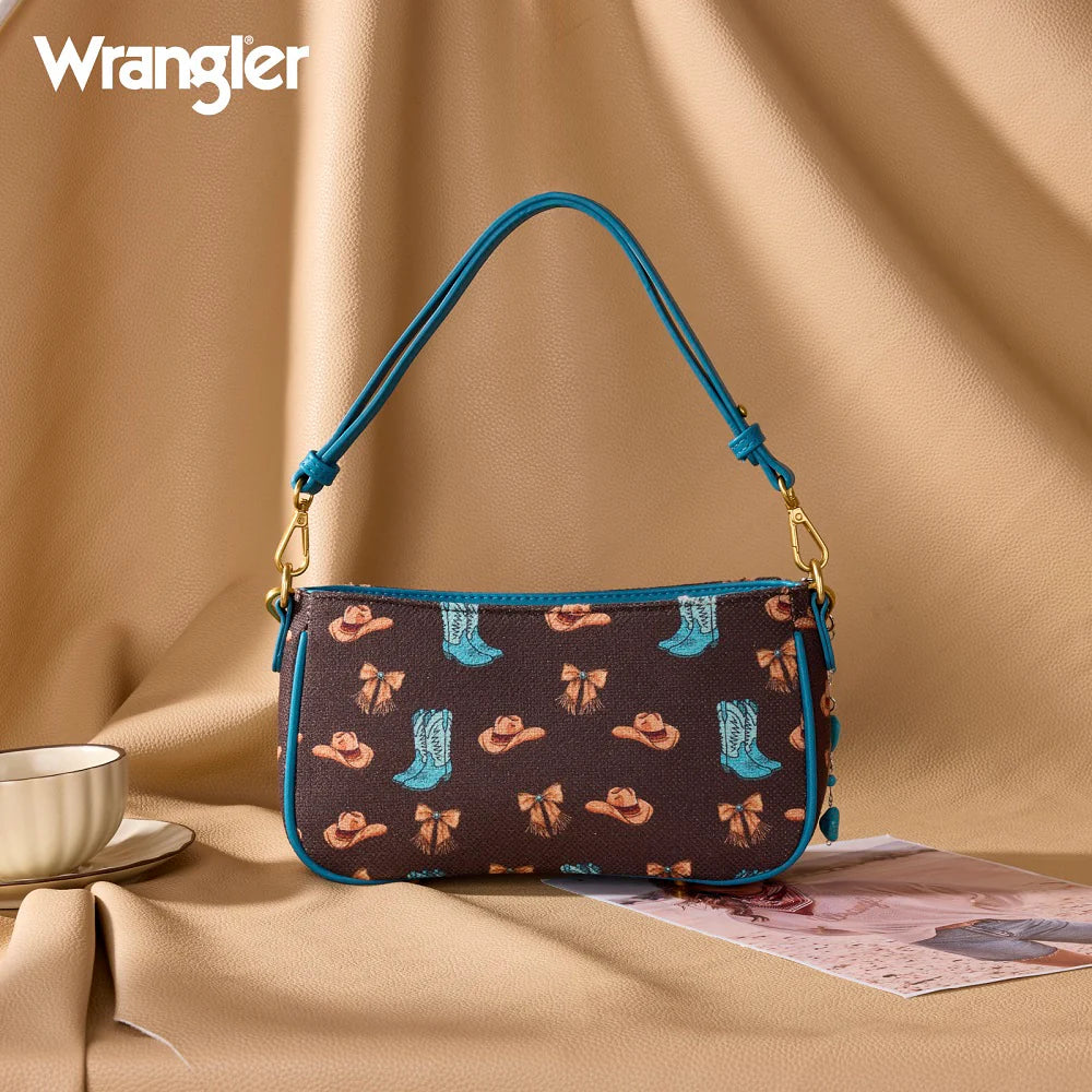 Western Cowgirl Chain Shoulder Bag - Coffee